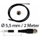 2 Meter Ersatz-Endoskopkabel für PCE-VE-N Serie (Schwanenhals)